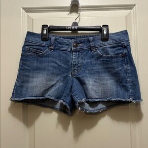 LC Lauren Conrad Classic Blue Jean Shorts